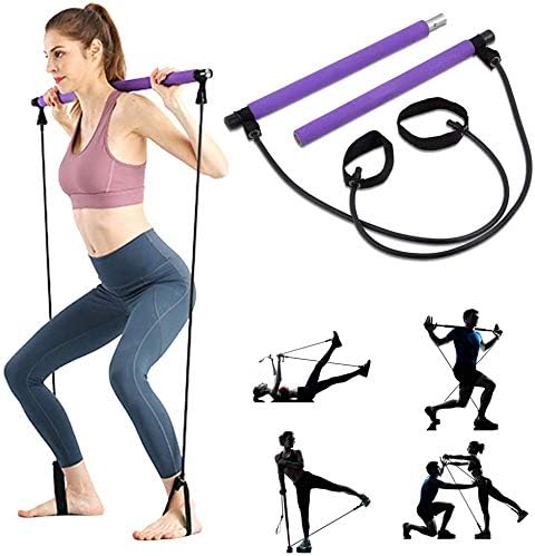 Pilates Bar Kit With Resistance Bands - Stuff Haven INTL